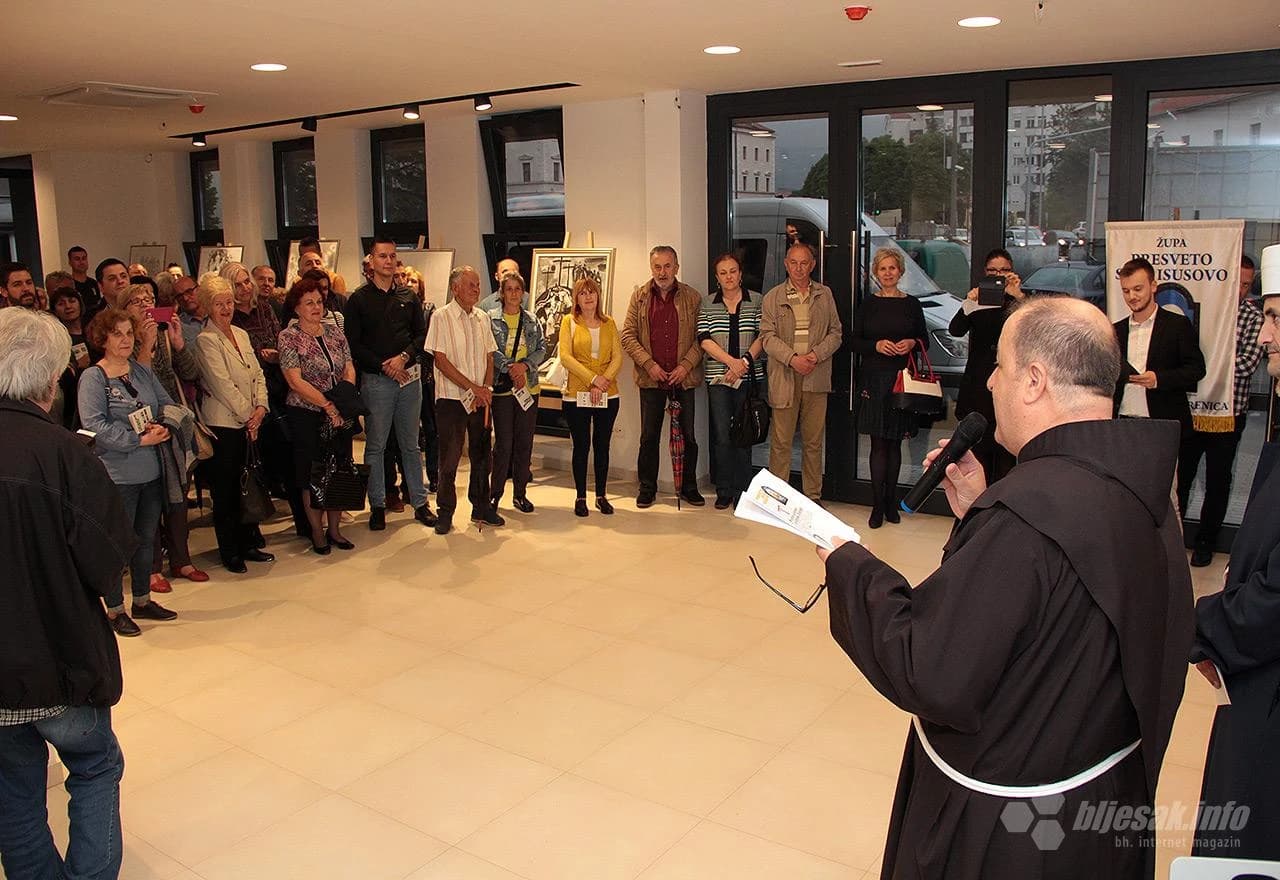 Otvorena izložba slika s Međunarodne likovne kolonije "Srebrenica"