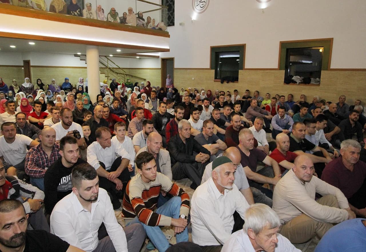 Detalj svečanosti - Noć duhovnosti