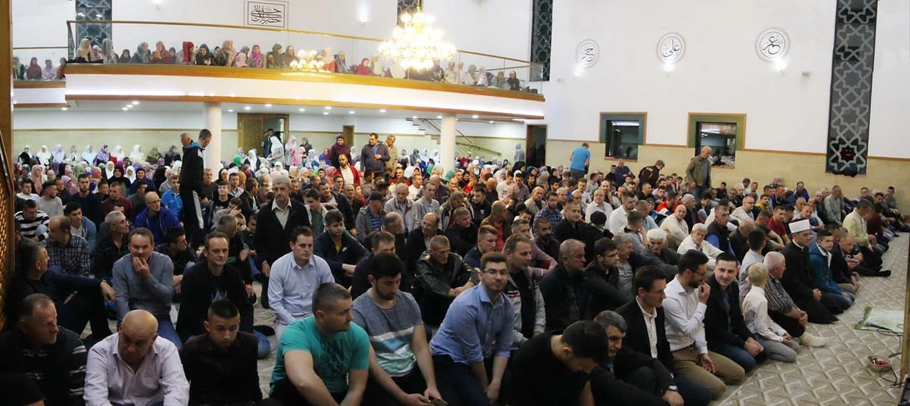 Detalj svečanosti - Noć duhovnosti