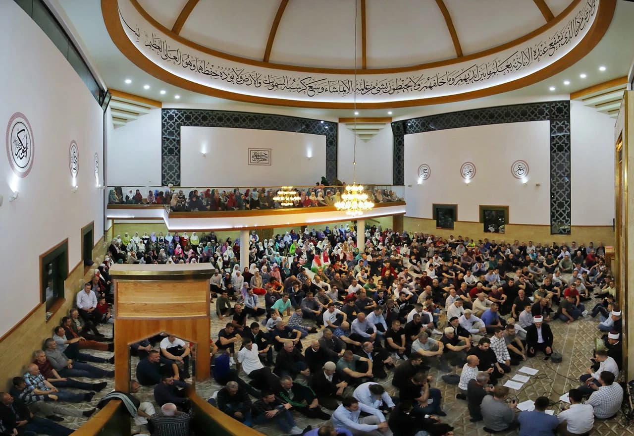 Detalj svečanosti - Noć duhovnosti