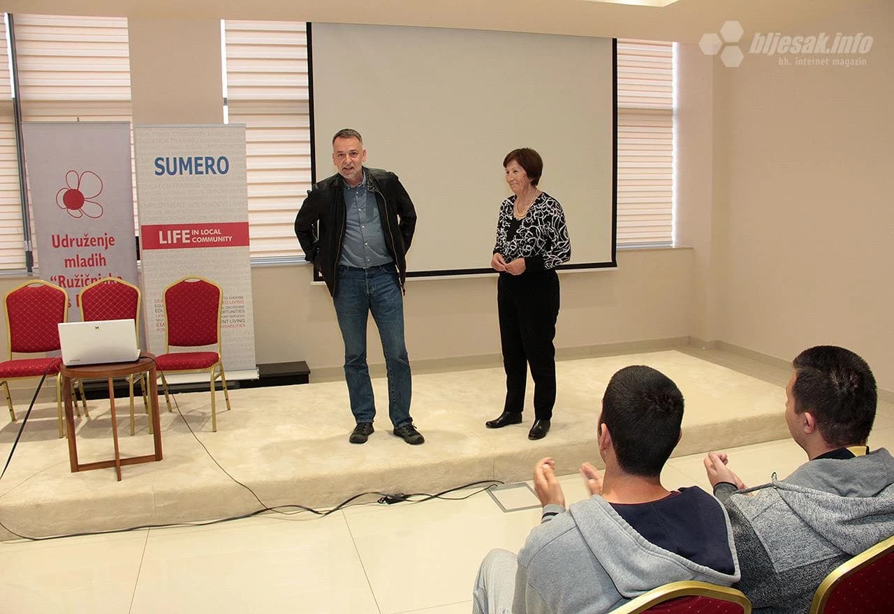 Obraćanje redatelja filma Tomislava Žaje