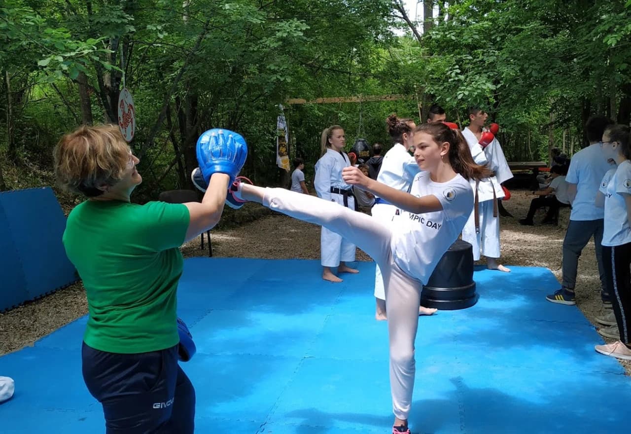 Detalj s održanog Olimpijskog dana