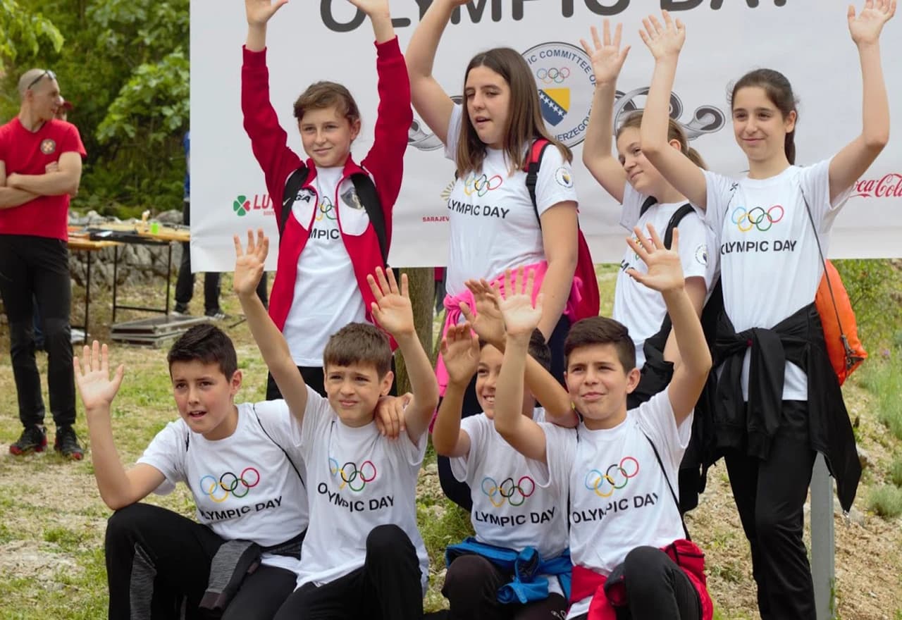 Detalj s održanog Olimpijskog dana