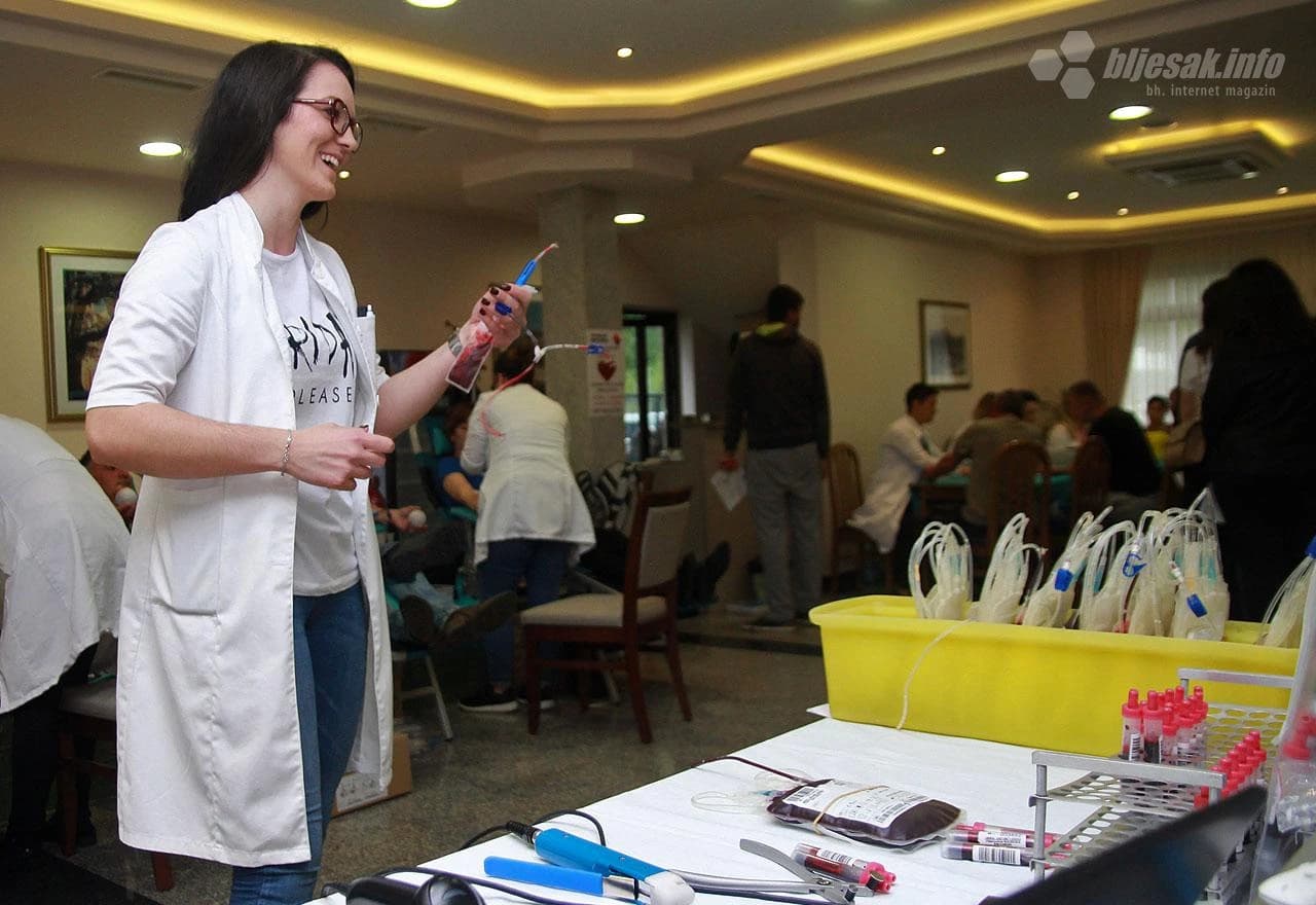 Akcija dobrovoljnog darivanja krvi za građanstvo