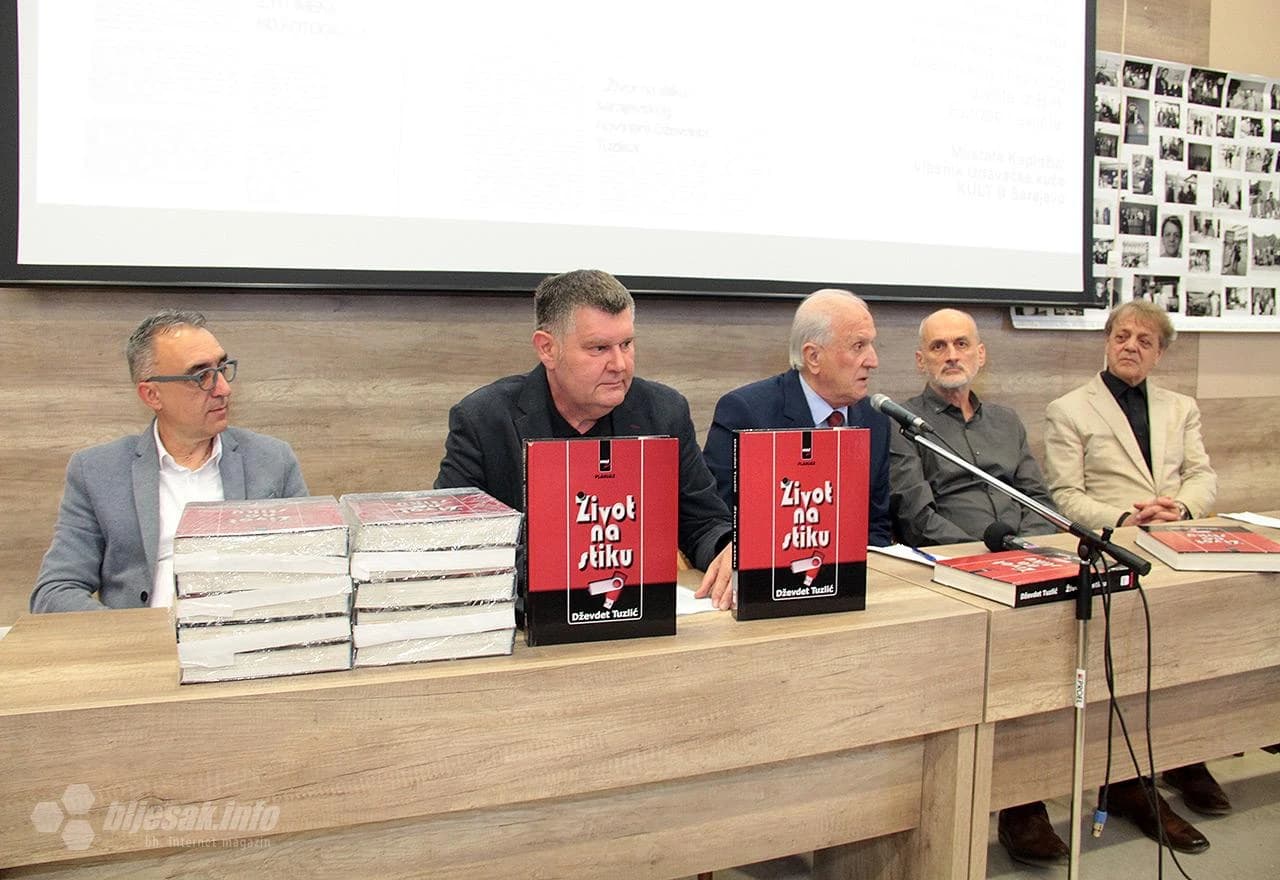 Predstavljena knjiga ''Život na stiku'' Dževdeta Tuzlića