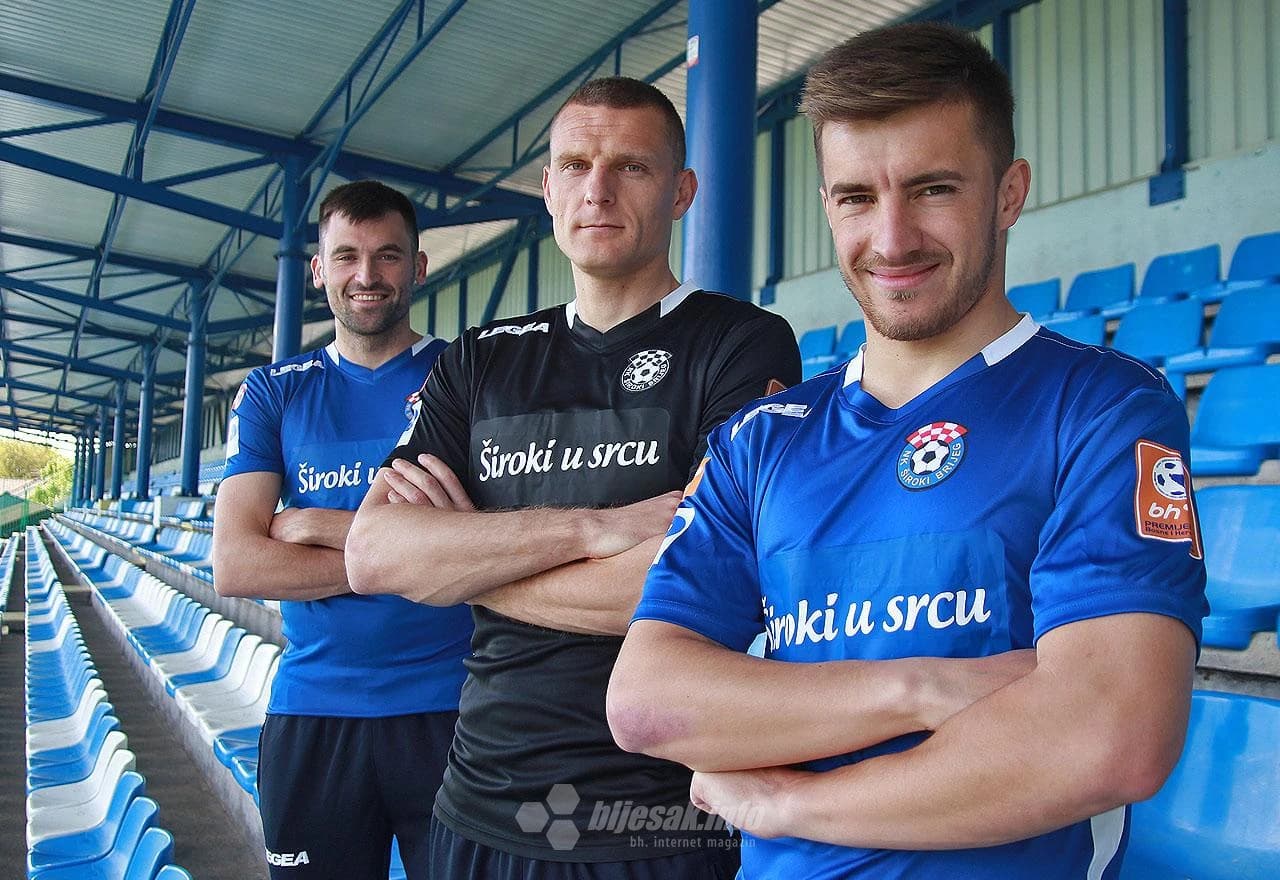  Ante Hrkać, Luka Bilobrk i Stipo Marković prvi su obukli izmijenjeni dres