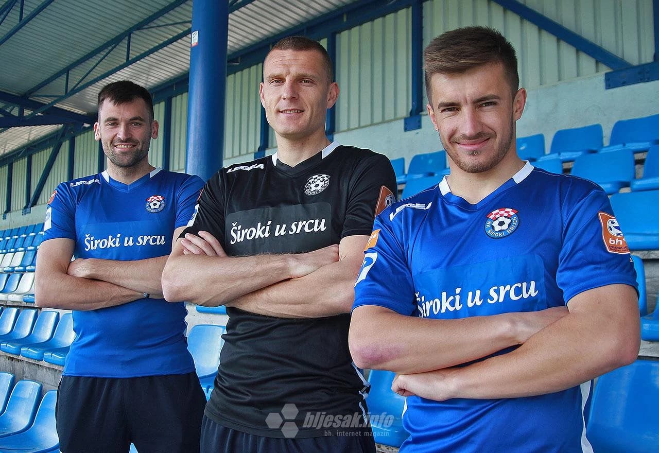  Ante Hrkać, Luka Bilobrk i Stipo Marković prvi su obukli izmijenjeni dres
