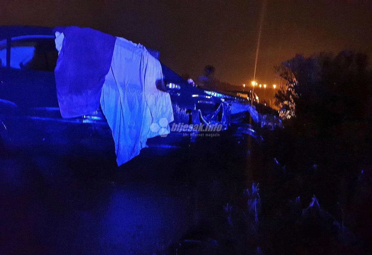 Sudar Mercedesa i kombija Ford Transit