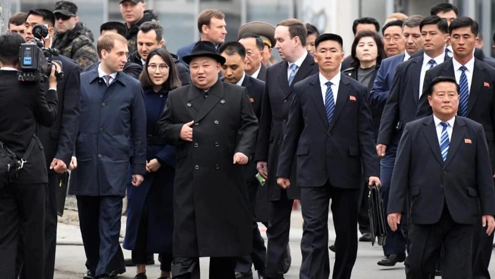  Kim Jong-un s ruskim domaćinima