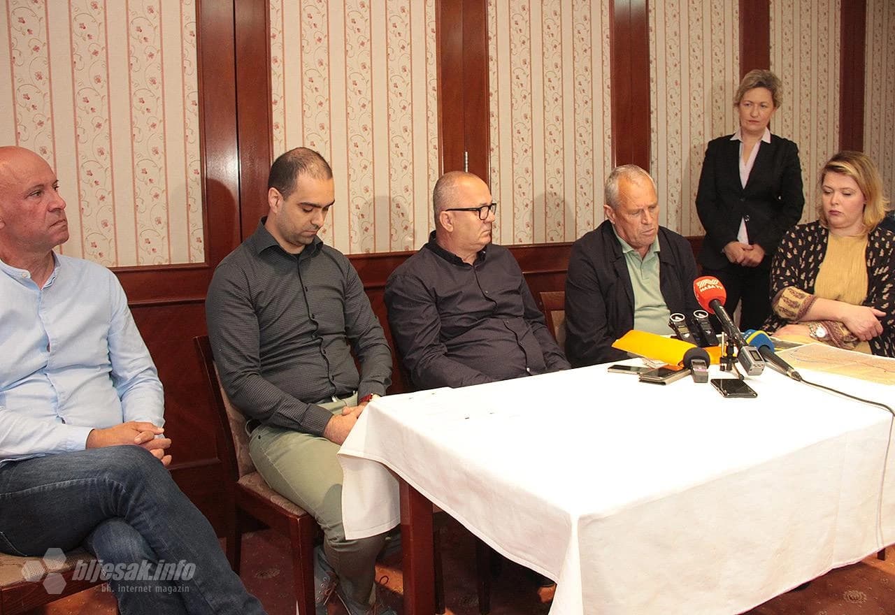 Detalj konferencije za medije