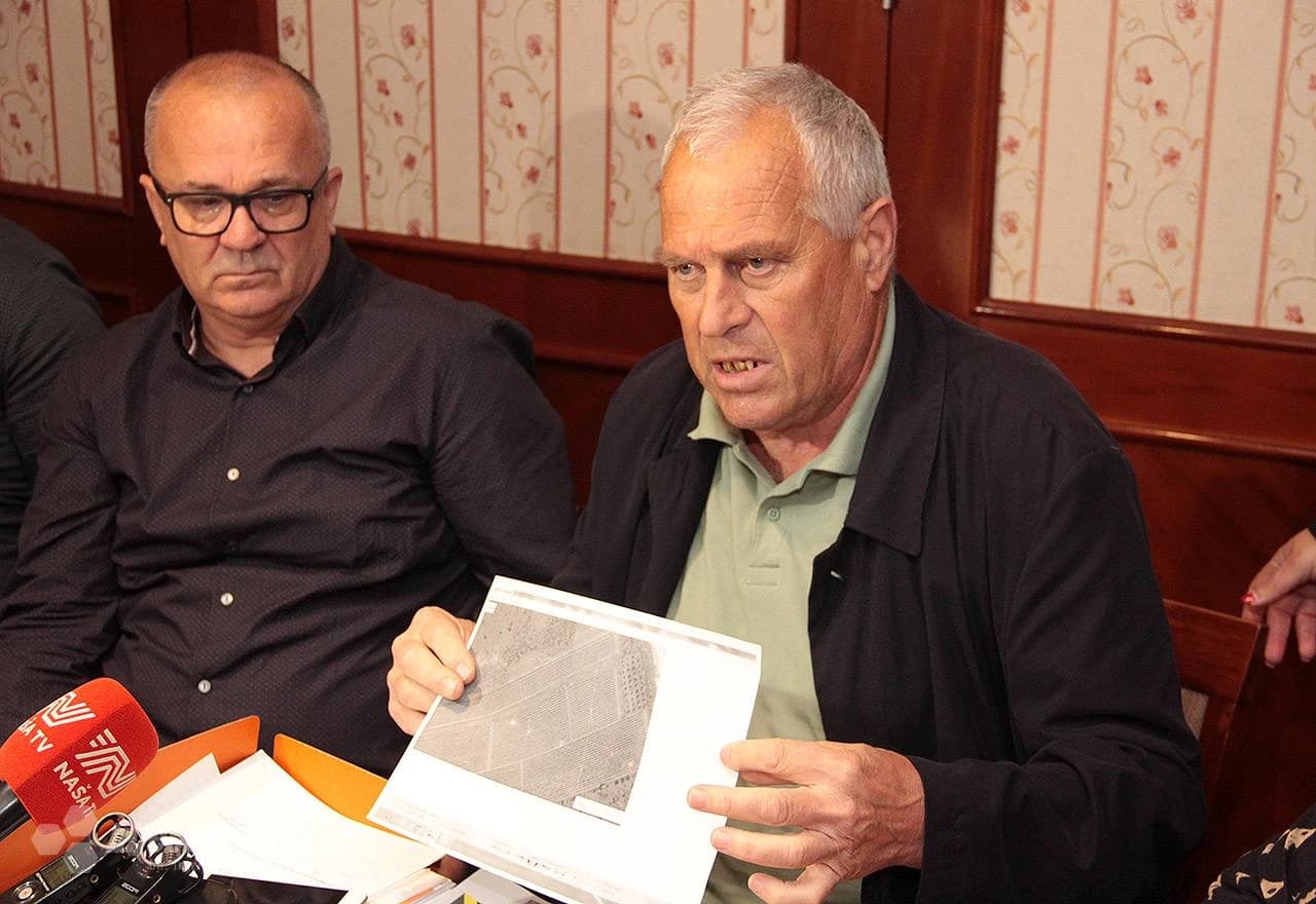 Detalj konferencije za medije