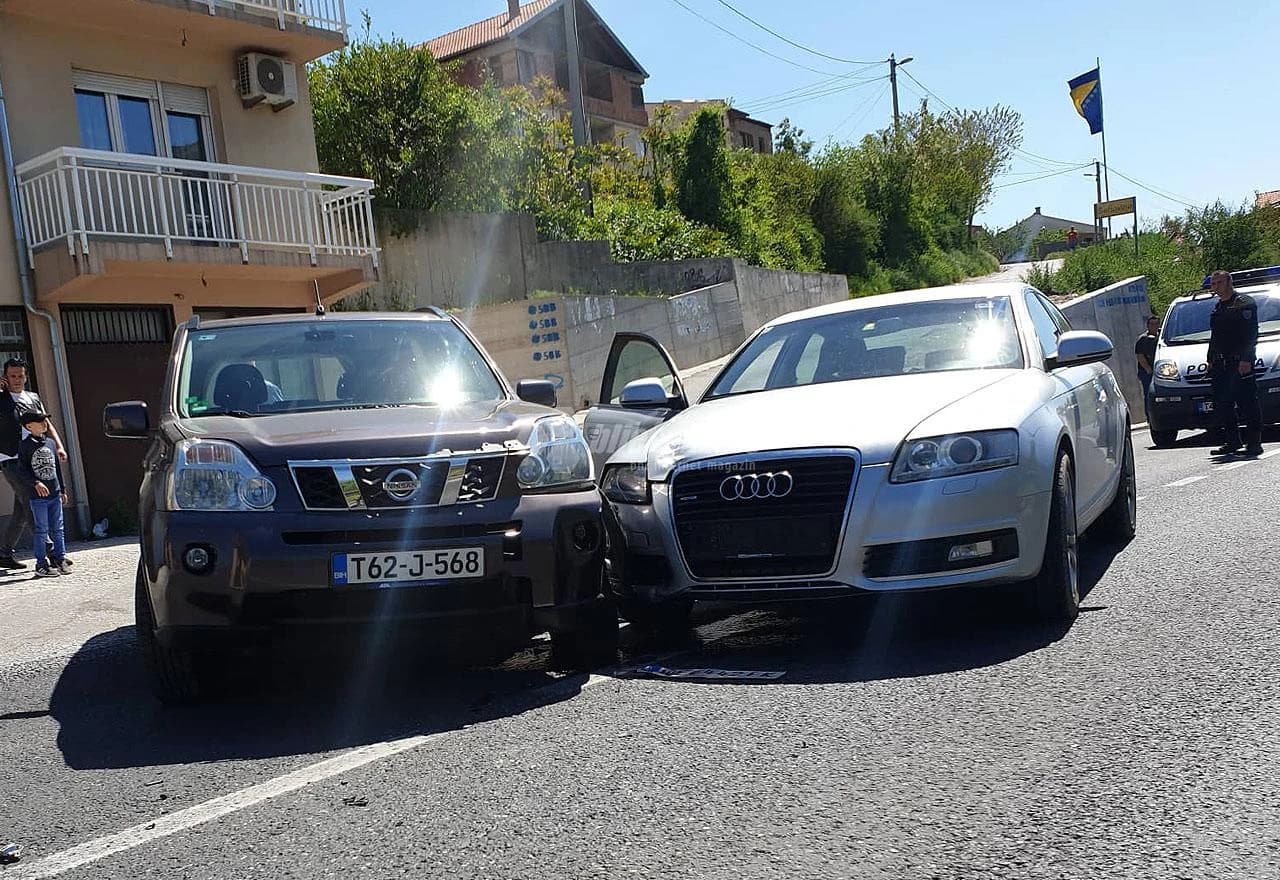 Sudar Nissana i Audija