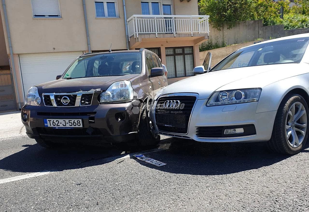 Sudar Nissana i Audija