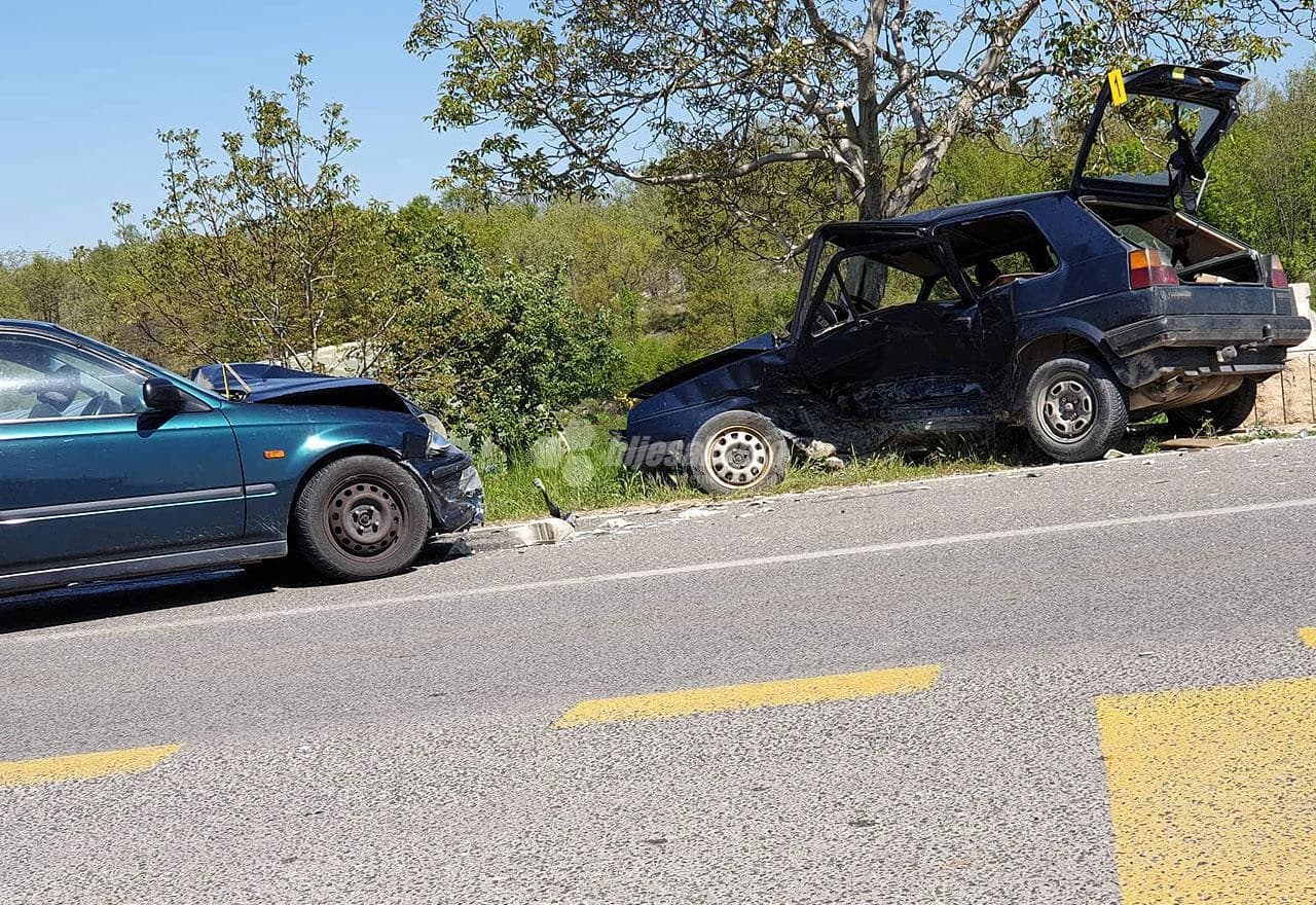 Težak sudar na cesti između Čapljine i Stoca