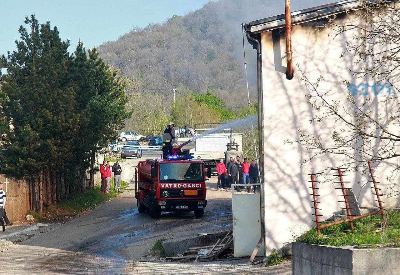 Požar progutao stolariju u Oklajima