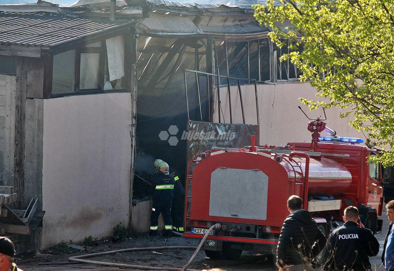 Požar progutao stolariju u Oklajima