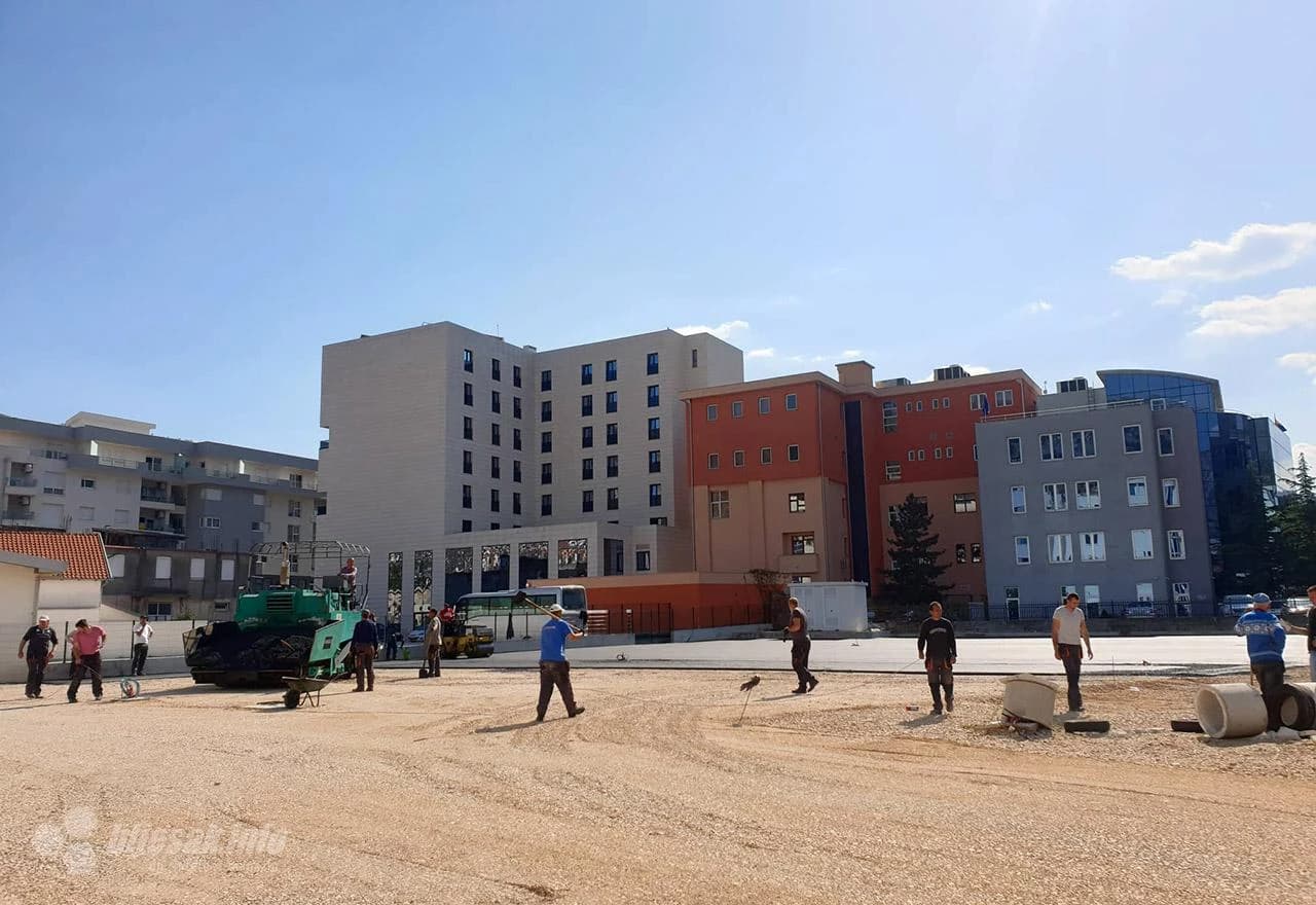 Priprema parkinga za asfaltiranje