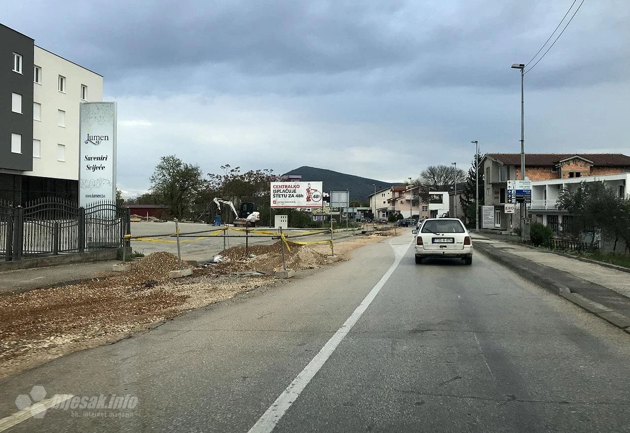 Radovi na kanalizacijskoj mreži u Međugorju