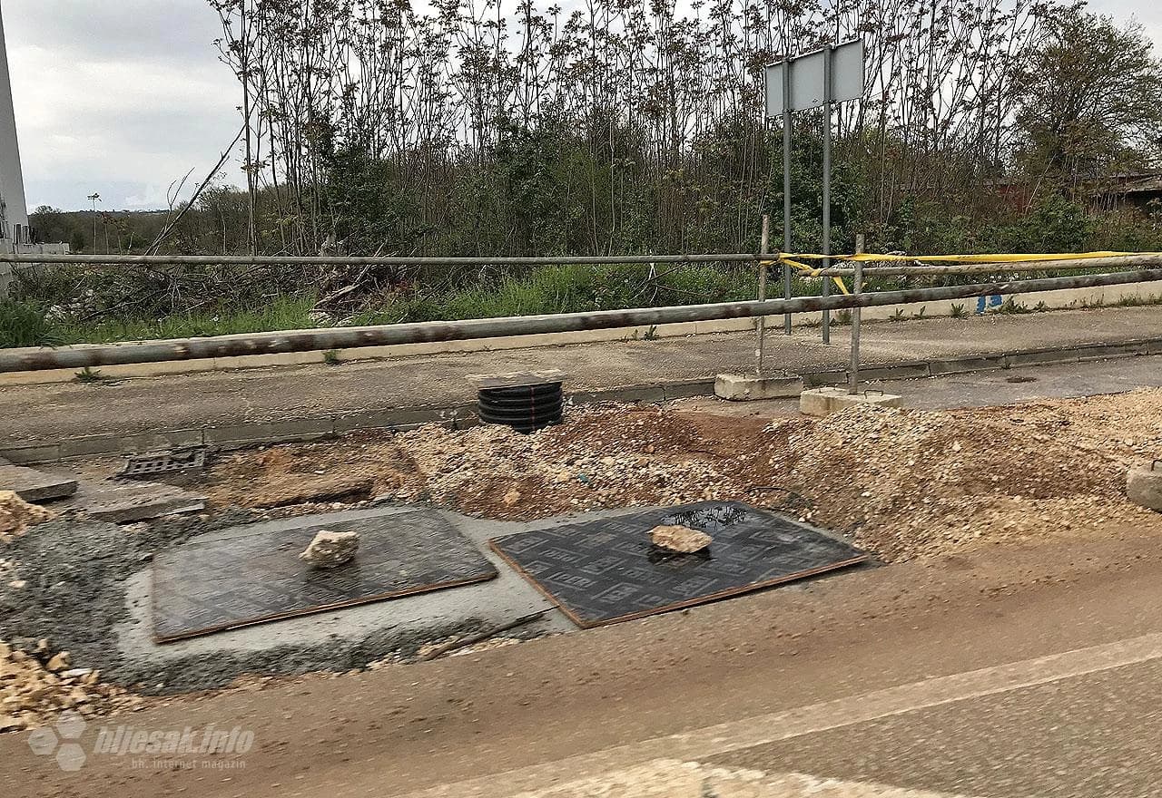 Radovi na kanalizacijskoj mreži u Međugorju