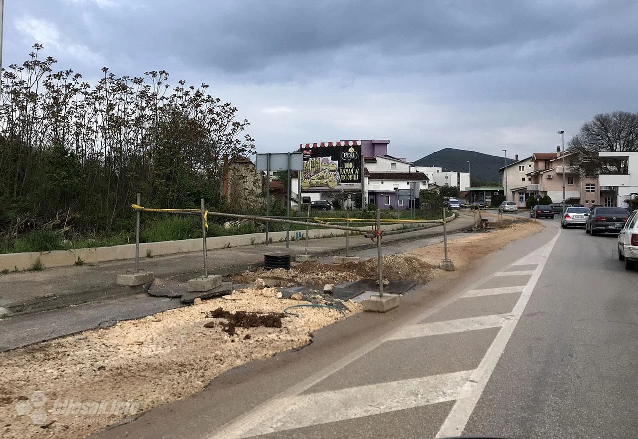 Radovi na kanalizacijskoj mreži u Međugorju