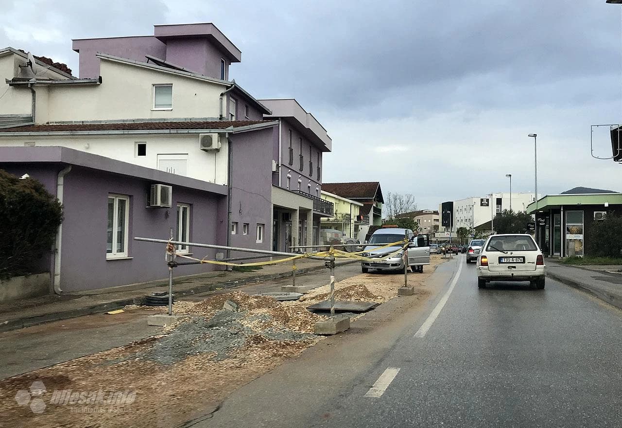 Radovi na kanalizacijskoj mreži u Međugorju