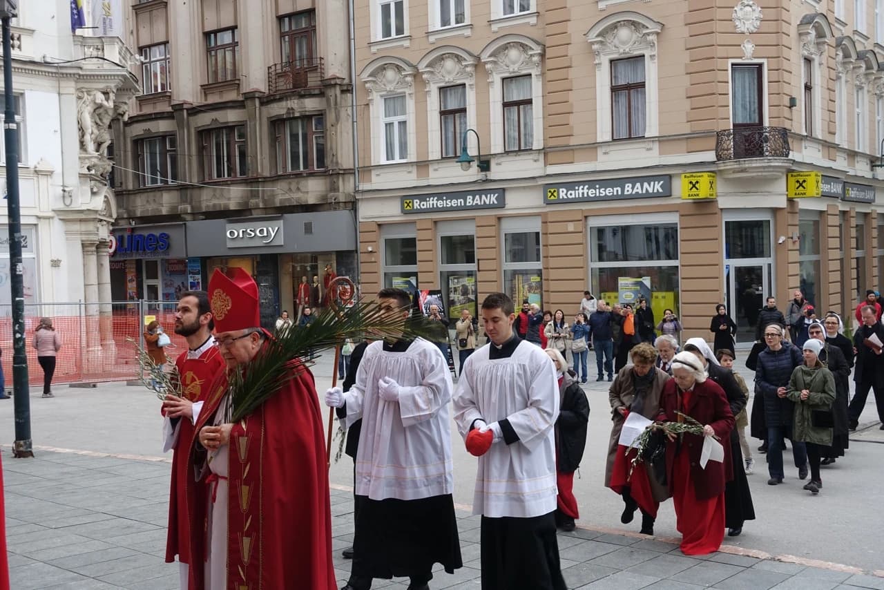 Svečano Euharistijsko slavlje na Cvjetnicu u sarajevskoj katedrali