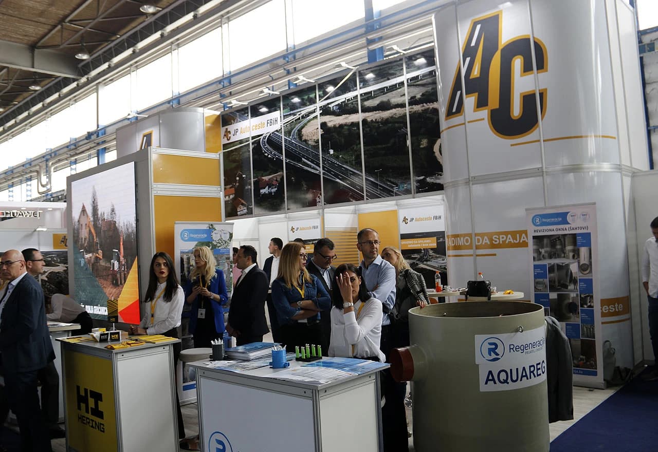 JP Autoceste FBIH i ove godine s partnerskim tvrtkama na Međunarodnom sajmu gospodarstva Mostar 2019.