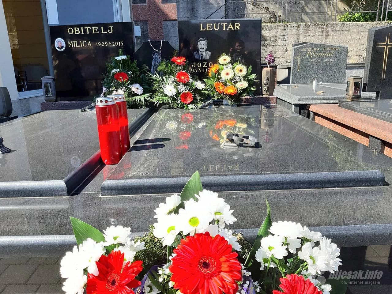 Izaslanstvo FUP-a položilo cvijeće na grob Joze Leutara