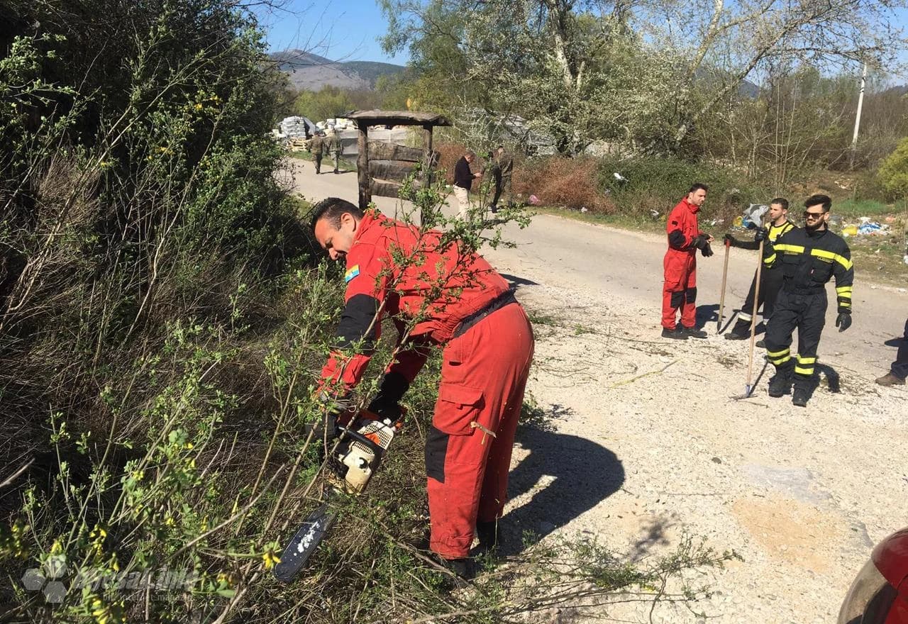 Akcija čišćenja u Hutovu Blatu