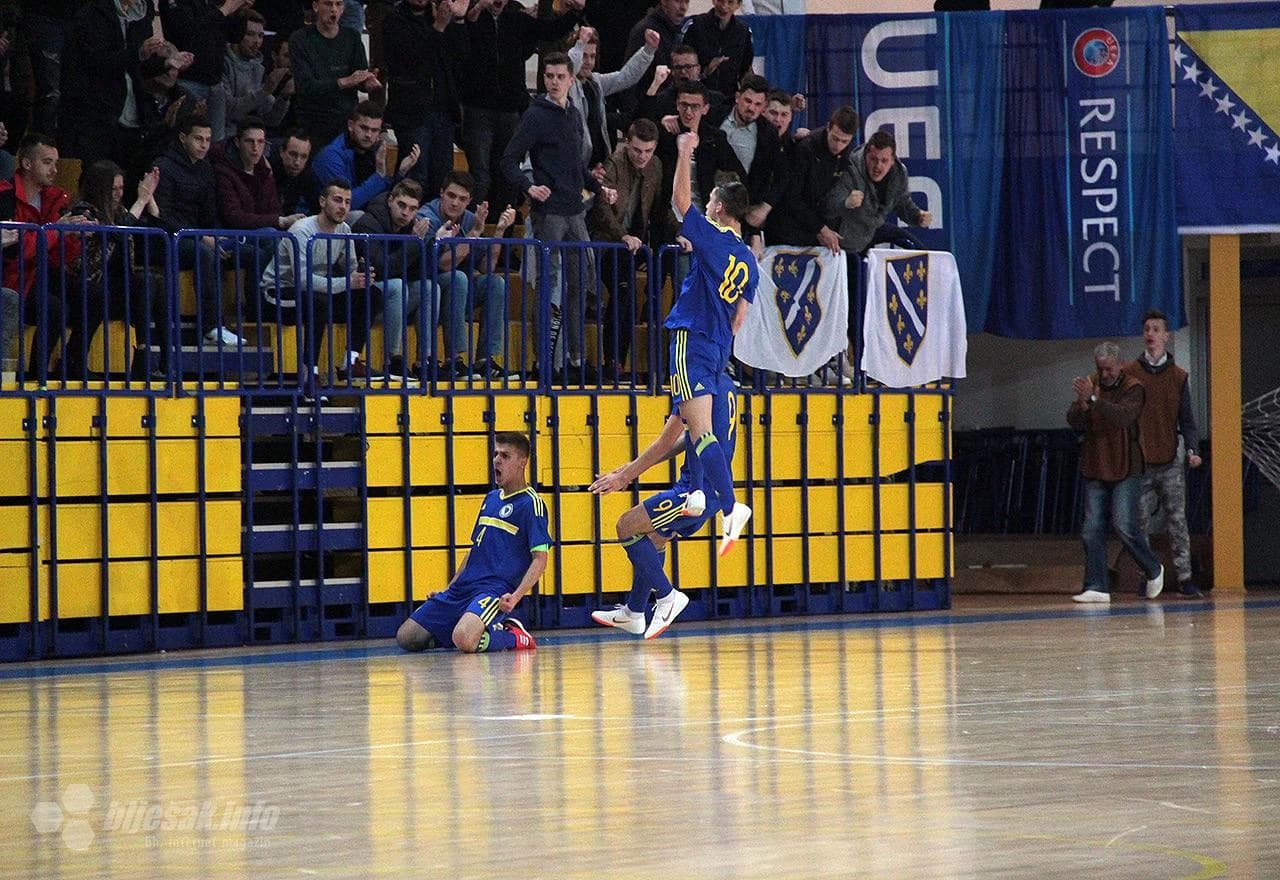 Detalj utakmice BiH - Srbija