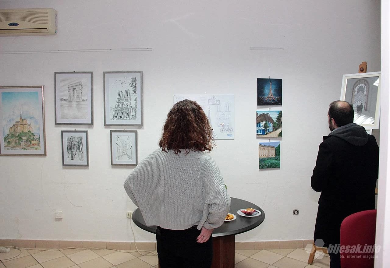 Izložba - Razglednice iz Pariza