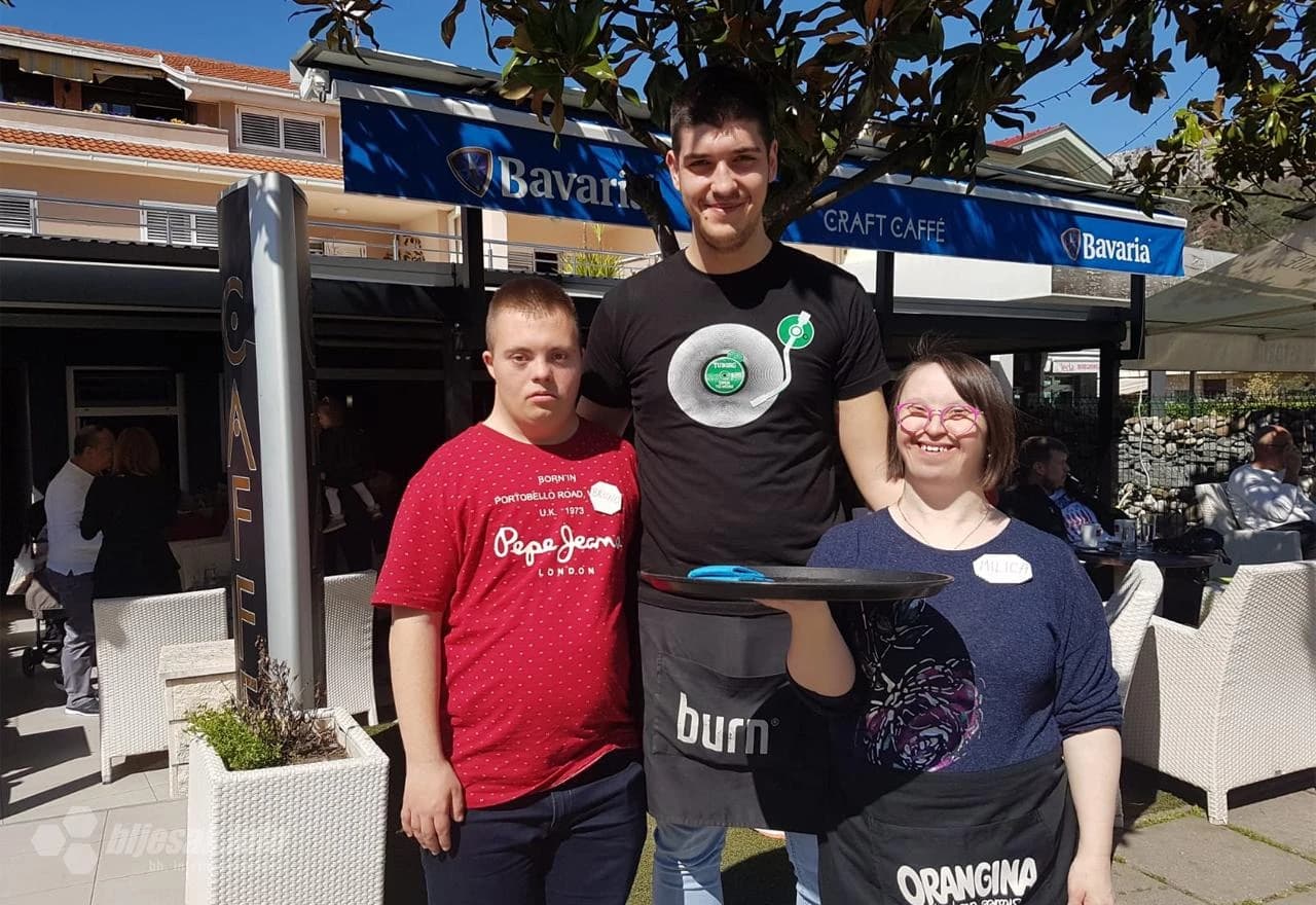 Čapljina: Osobe s Down sindromom radile kao konobari