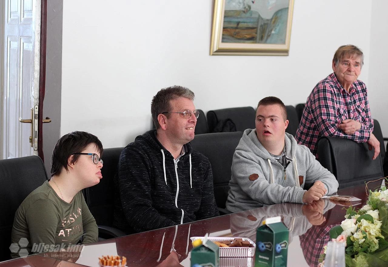 Načelnik Čapljine ugostio osobe s Down sindromom