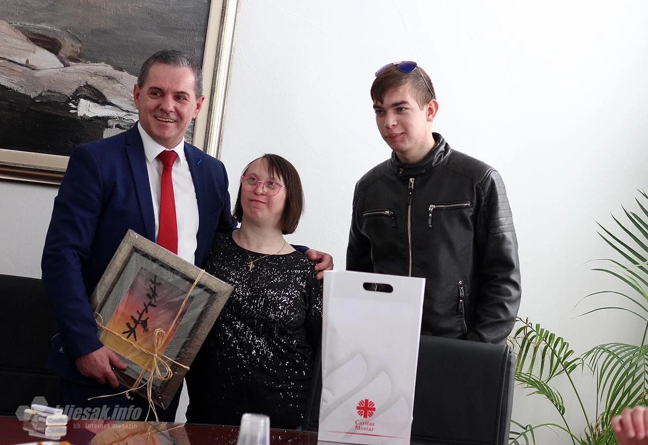 Načelnik Čapljine ugostio osobe s Down sindromom
