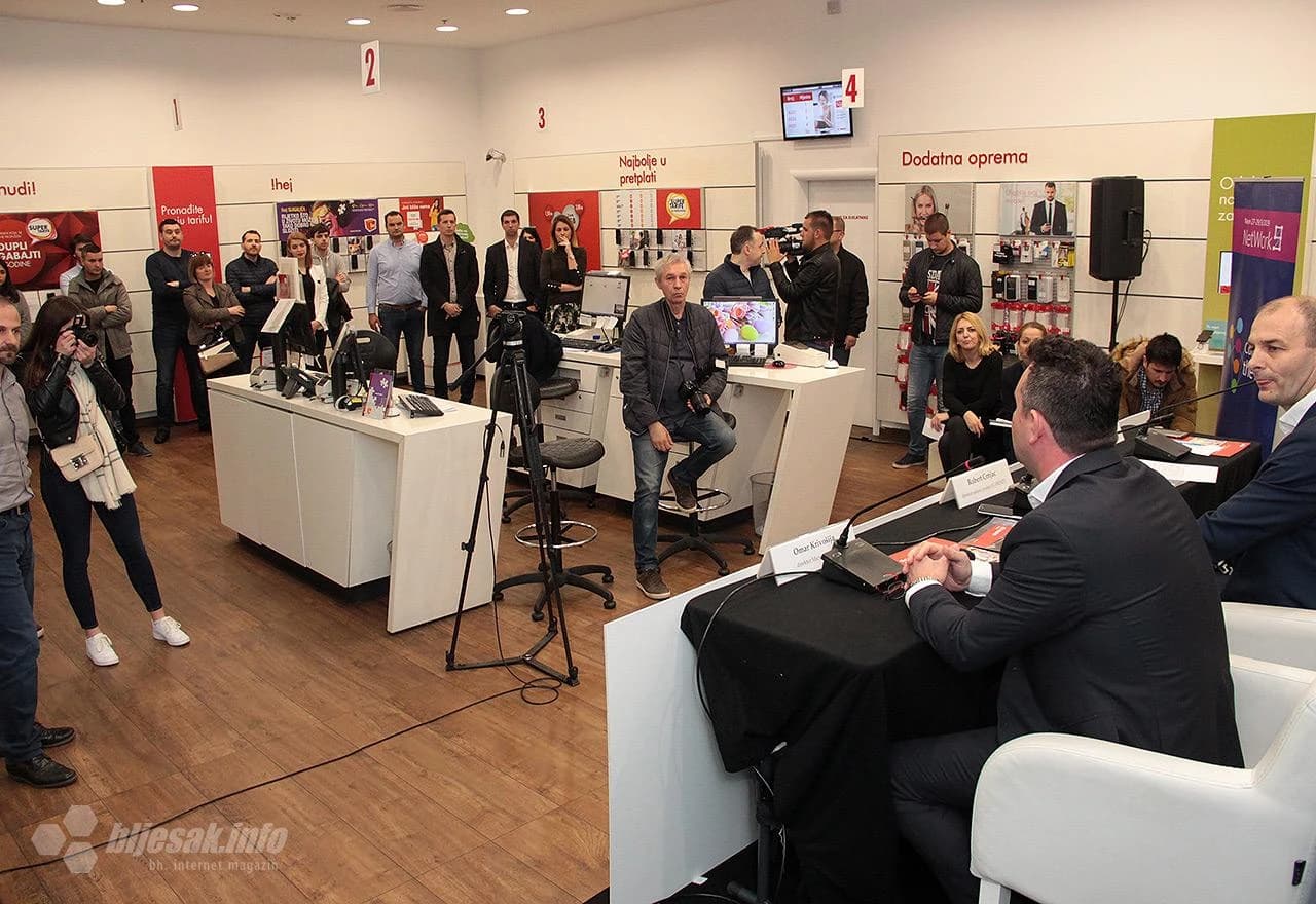 Detalj s konferencije za medije