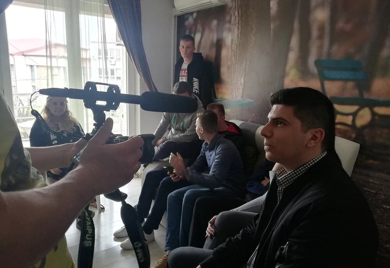 Sa snimanja u Brčkom