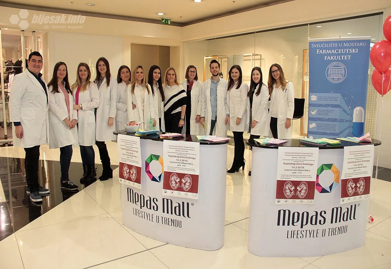 Studenti i osoblje Farmacetskog fakulteta obilježili Svjetski dan bubrega