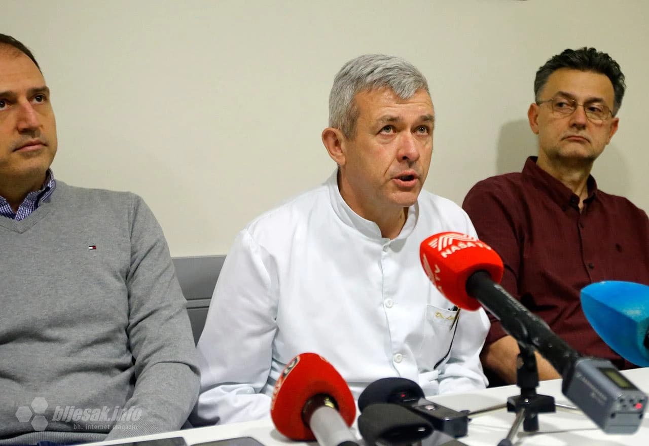 Konferencija za novinare na Klinici za ORL i MFK 