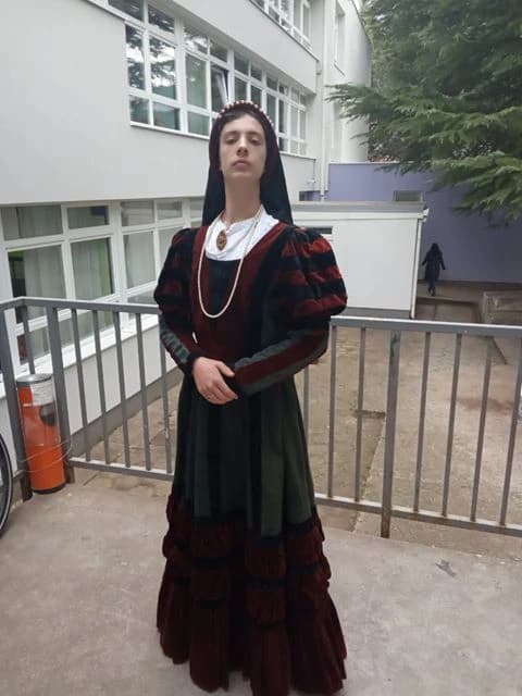 Učenici Srednje škole likovnih umjetnosti Gabrijela Jurkića u Maškarama