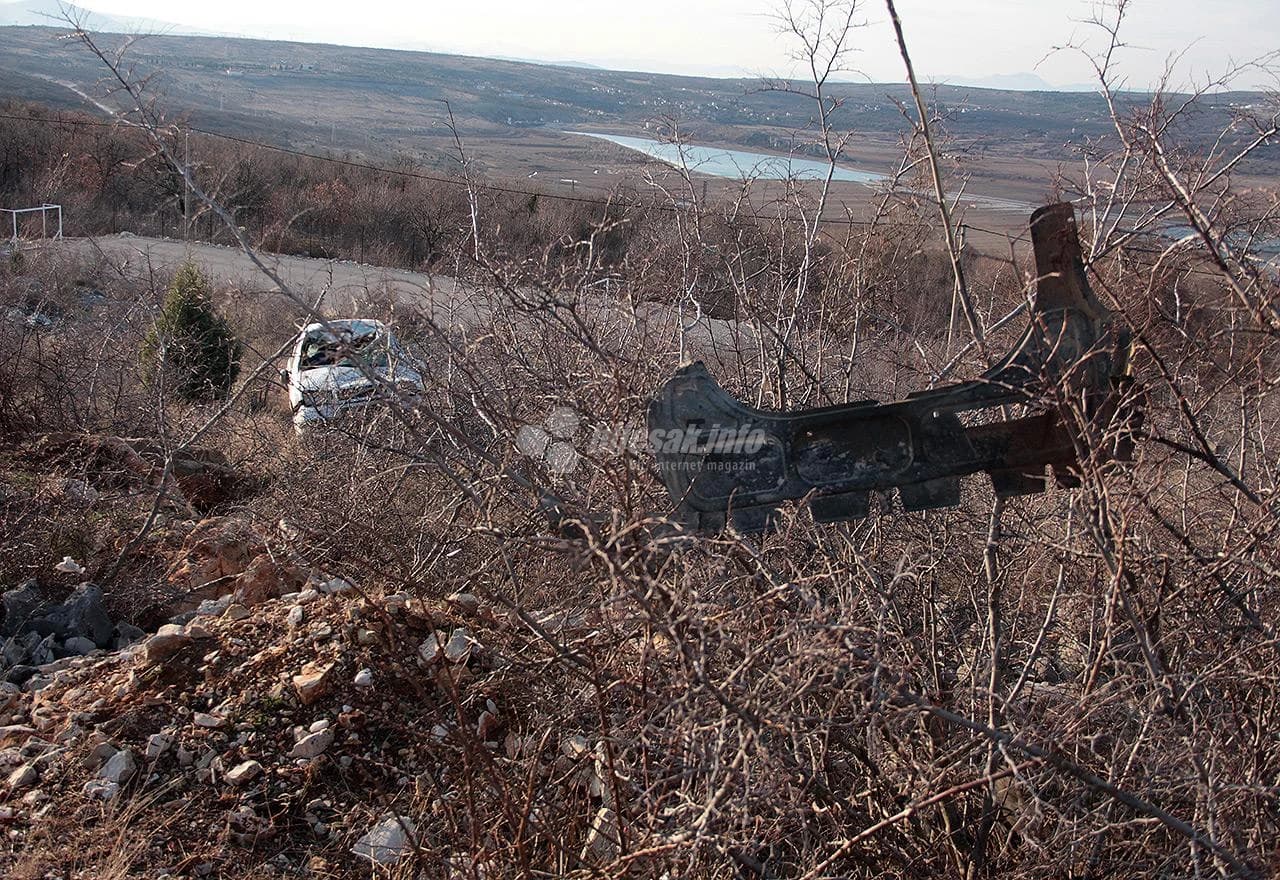 Detalj s mjesta nesreće