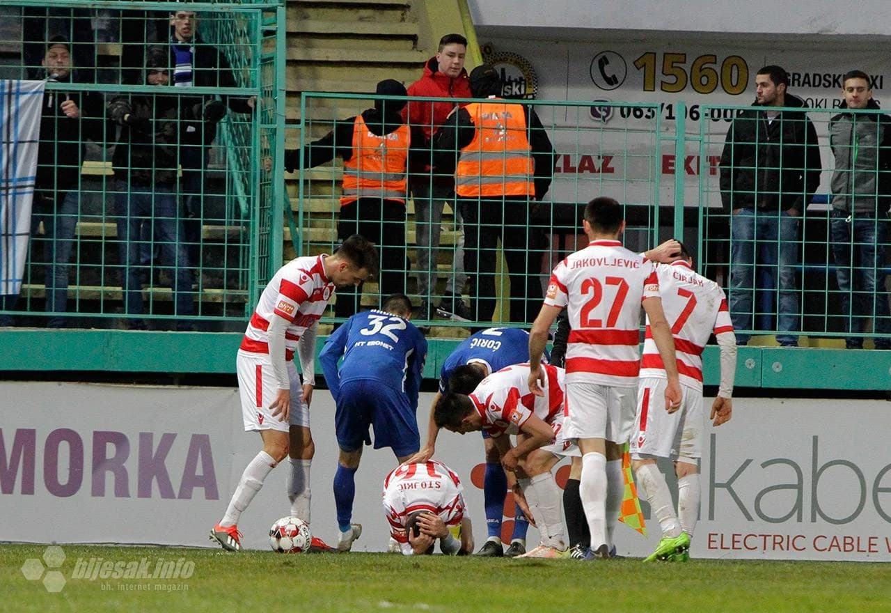 Incidenti na utakmici NK Široki Brijeg - HŠK Zrinjski 