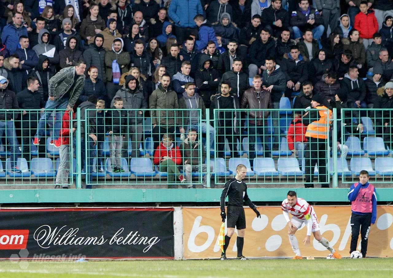 Incidenti na utakmici NK Široki Brijeg - HŠK Zrinjski 