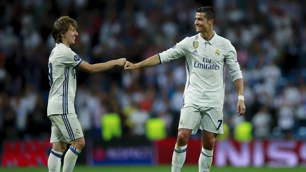 Luka Modrić i Cristiano Ronaldo