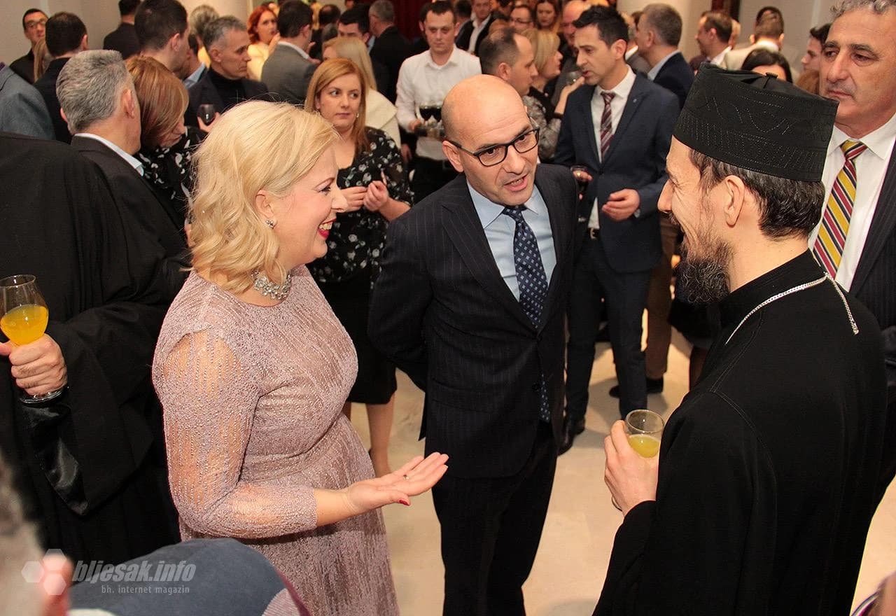 Susret konzulice Srbije u Mostaru, veleposlanika Srbije u BiH i vladike Dimitrija