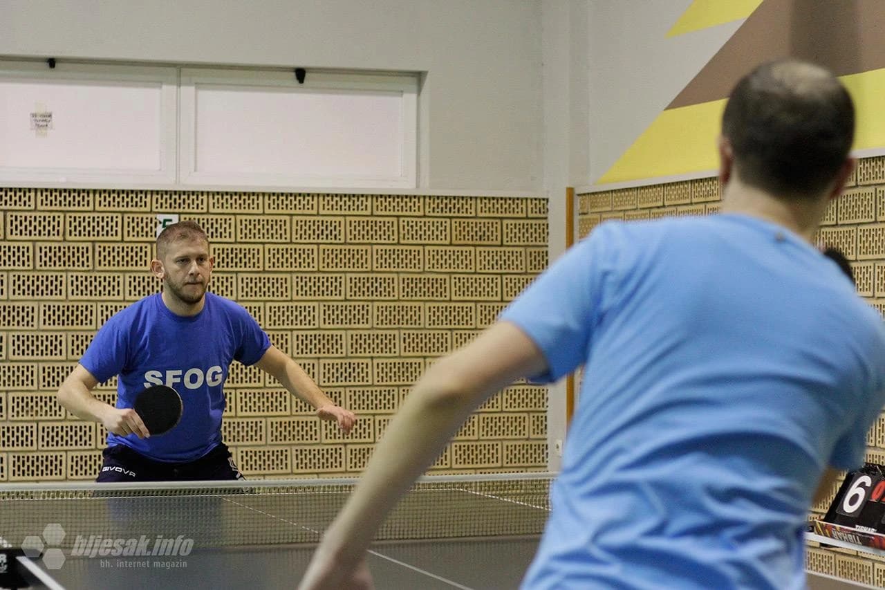 Turnir u stolnom tenisu za rekreativce