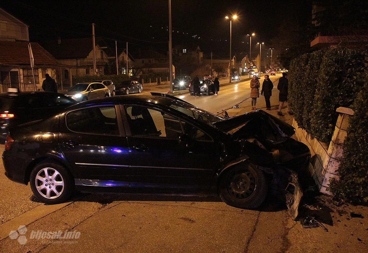 Sudar kod škole na Bijelom Brijegu