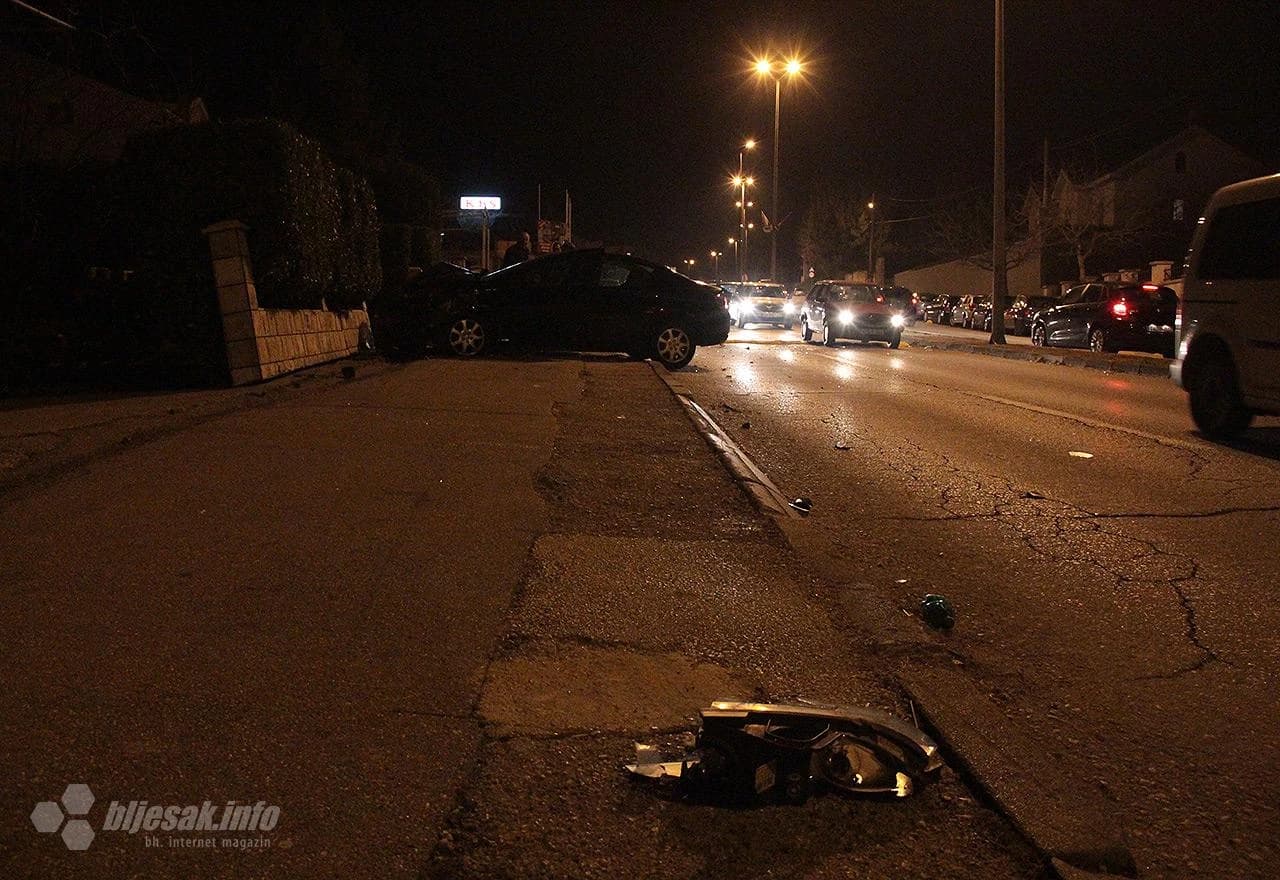 Sudar kod škole na Bijelom Brijegu