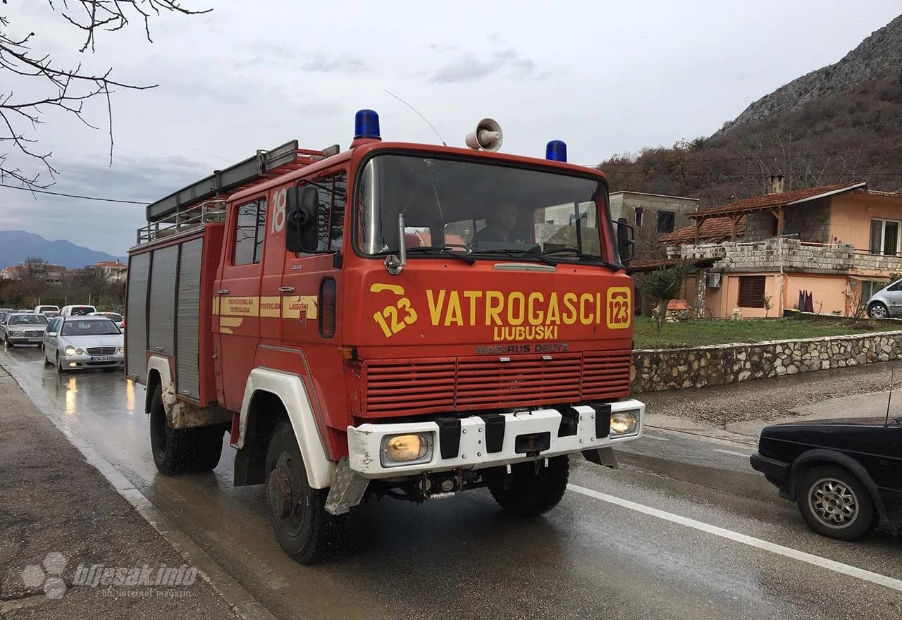 U spašavanju unesrećenog sudjelovali su vatrogasci