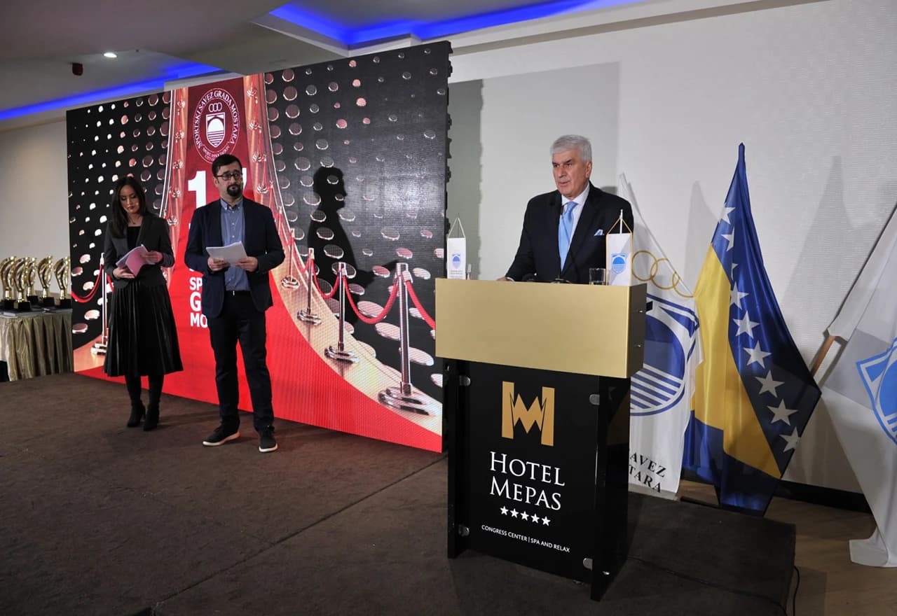 Sa svečanosti izbora najboljih sportaša Mostara