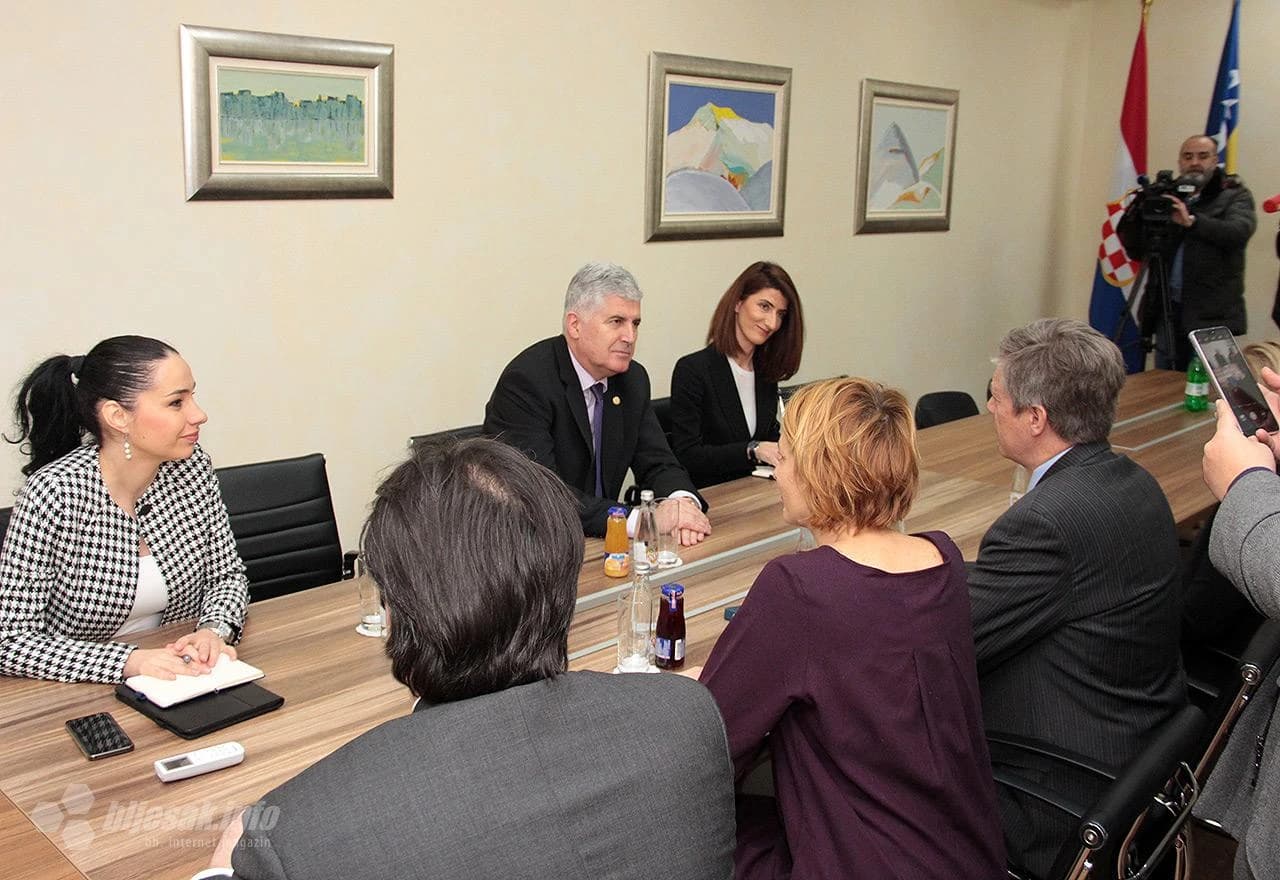 Sastanak Dragan Čović i Lars Gunnar Wigemark